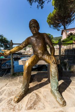 Denizci heykel park St. Jacob içinde