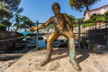 Denizci heykel park St. Jacob içinde