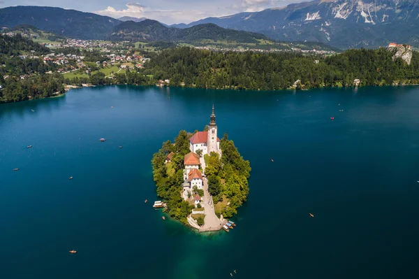 Kilise varsayım, Bled, Slovenya