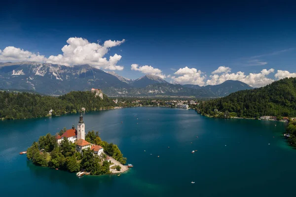 Kilise varsayım, Bled, Slovenya