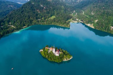 Kilisenin varsayım, Bled, Slovenya