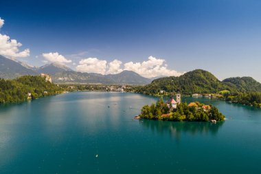 Kilise varsayım, Bled, Slovenya