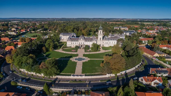 Festetics-kasteel in keszthely, Hongarije — Stockfoto