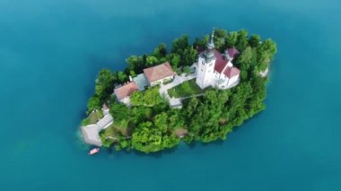 Kilisenin varsayım, Bled, Slovenya