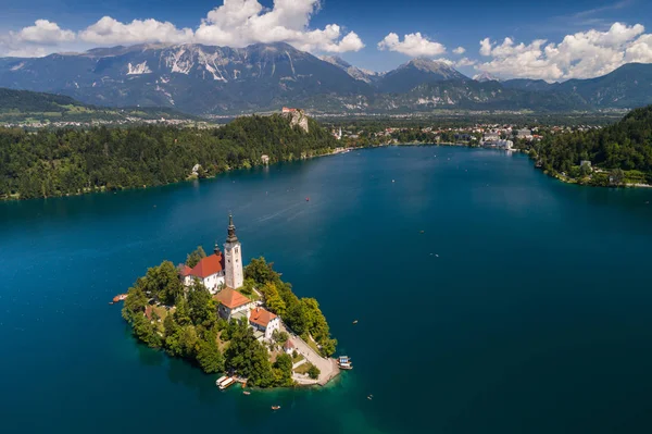 Kilise varsayım, Bled, Slovenya