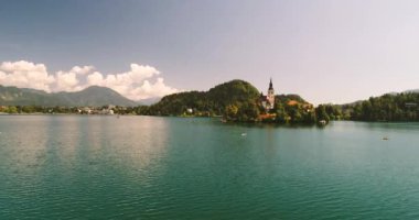 Slovenya lake Bled adada
