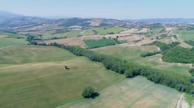 Tuscan peyzaj İtalya