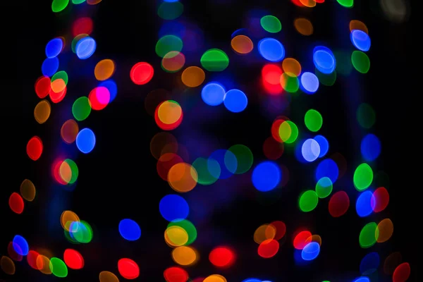 Colorful bokeh circles — Stock Photo, Image