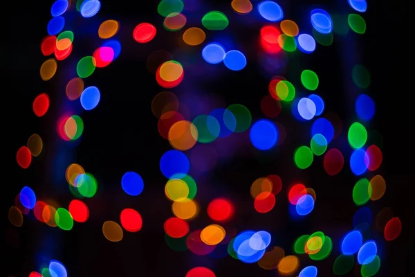 Colorful bokeh circles — Stock Photo, Image