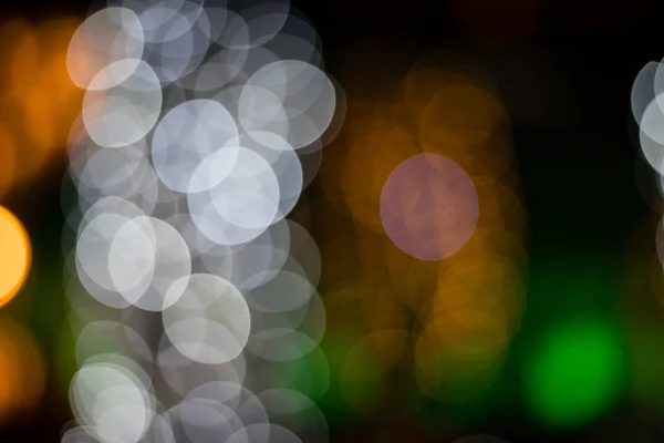 Círculos bokeh coloridos — Fotografia de Stock