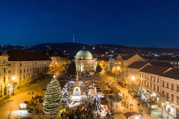 Advent in Pecs, Hungary — Stock Photo, Image