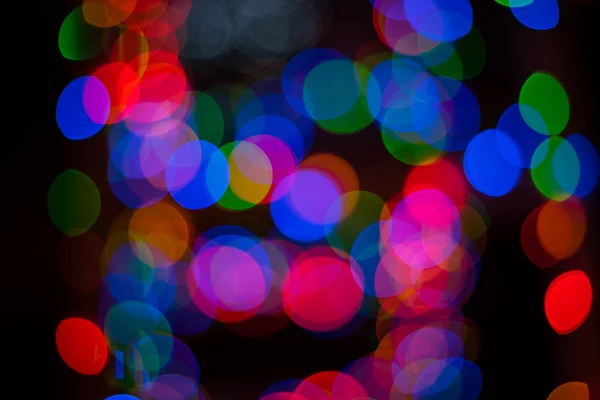 Colorful bokeh circles — Stock Photo, Image