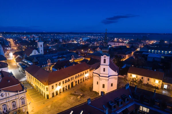 Vogel-eye view van Szigetvar — Stockfoto