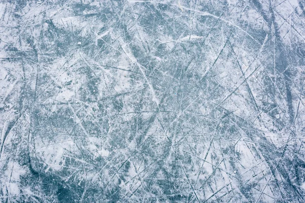 Ice rink surface — Stock Photo, Image