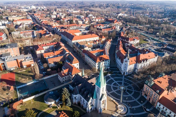 Kapoosvar kossuth Platz — Stockfoto