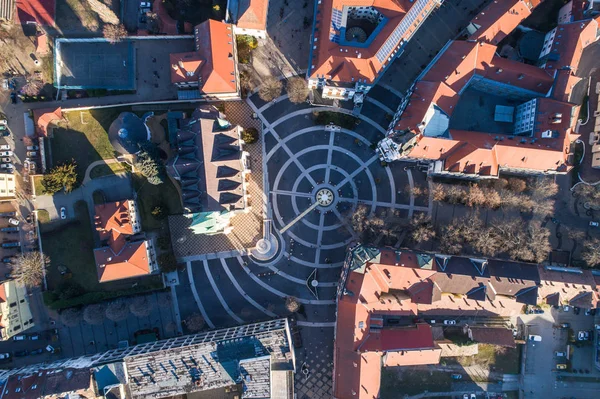 Kapoosvar Kossuth square — Stockfoto