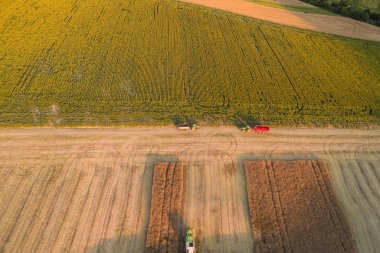çalışma birleştirmek hava fotoğrafı