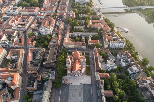 Catedral católica de Szeged — Foto de Stock