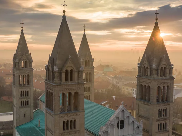 Katedralen i Pécs — Stockfoto
