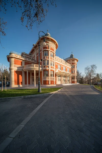 Teaterbygning i Kaposvar, Ungarn - Stock-foto