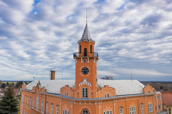 Edificio Del Ayuntamiento Siklos Hungría — Foto de Stock