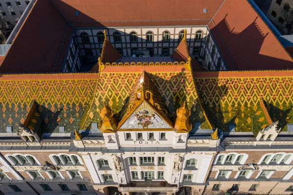 Hermoso Post Palacio Pecs Hungría — Foto de Stock