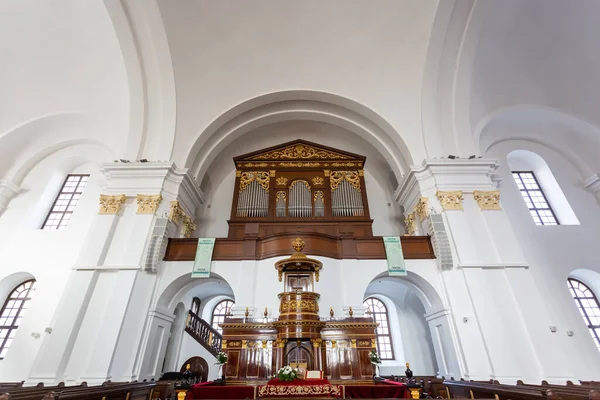 Intérieur Grande Église Réformée Debrecen — Photo