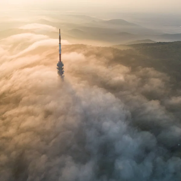 Torre Matra Húngaro — Fotografia de Stock