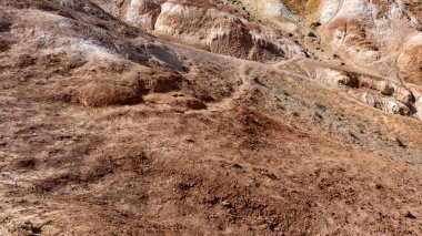  dağlar, toprak, manzara, çamur, çöl