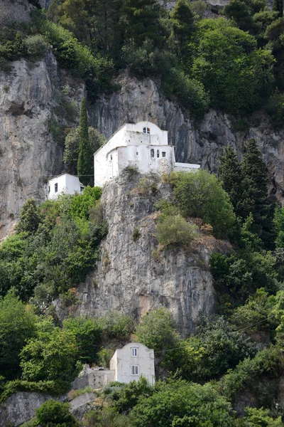 Santa Maria Del Bando Atrani kilisesi, İtalya — Stok fotoğraf