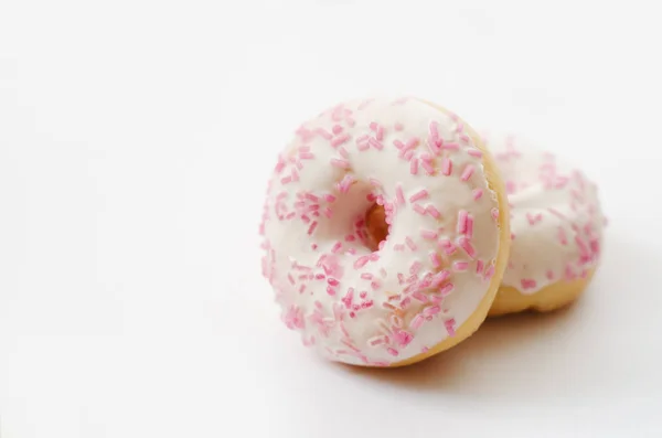 Donuts Isolated White — Stock Photo, Image