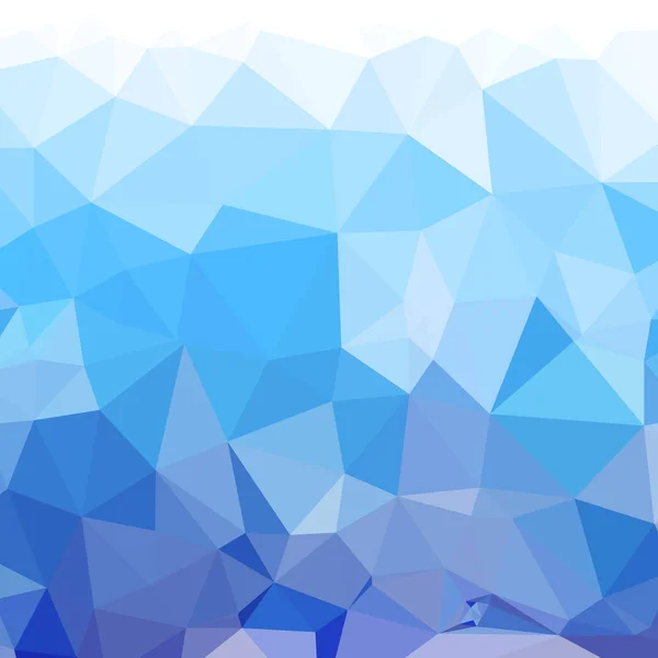 Abstract  blue low poly background — Stock Vector