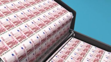 10 avroluk banknot yazıcısı - 3D oluşturma