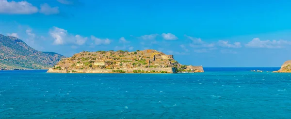 Ostrov Spinalonga, Kréta, Řecko — Stock fotografie