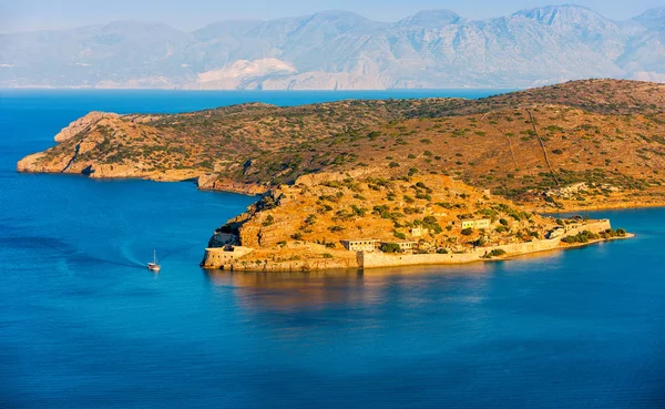 Ilha de Spinalonga, Creta, Grécia — Fotografia de Stock