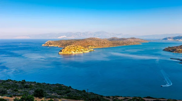 Eiland Spinalonga, Kreta, Griekenland — Stockfoto