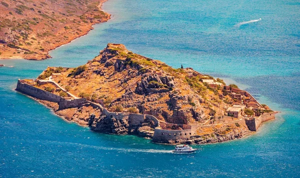 Isla de Spinalonga, Creta, Grecia — Foto de Stock