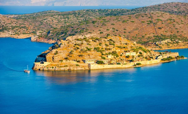 Ilha de Spinalonga, Creta, Grécia — Fotografia de Stock