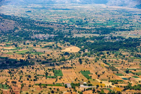 Meseta de Lassithi en la isla de Creta en Grecia — Foto de Stock