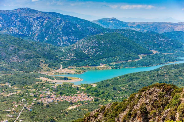 Водохранилище Апоселеми, Крит, Греция — стоковое фото