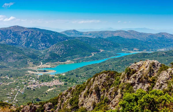 Embalse Aposelemi, Creta, Grecia — Foto de Stock