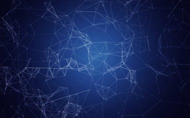 beyaz çizgiler çokgen şekillendirme