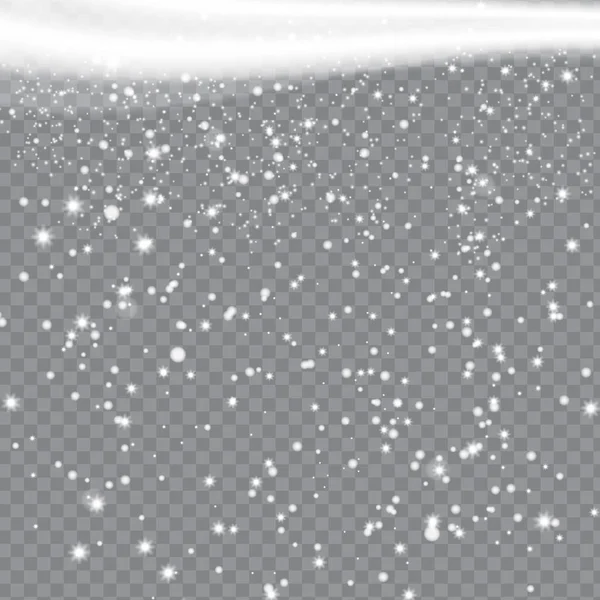 Points brillants blancs — Image vectorielle