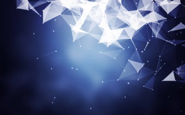 veri görselleştirme şeklinde çokgen şekiller 