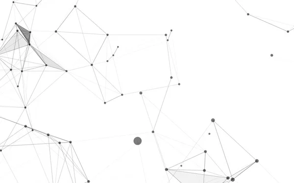 Bağlantı noktaları ve çizgileri arka plan — Stok fotoğraf