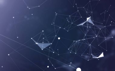 soyut dijital şablonu