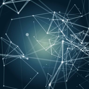 soyut dijital şablonu