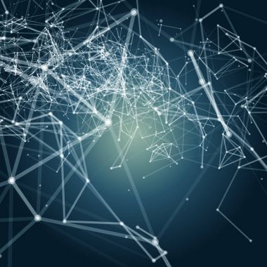 soyut dijital şablonu