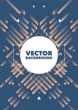 soyut pankart şablonu