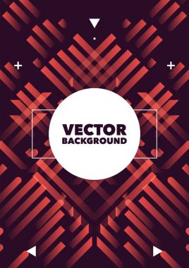 soyut pankart şablonu